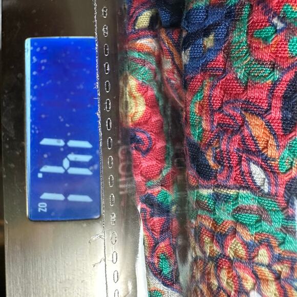 Talbots Dress Women 12 Pink Paisley Sleeveless Keyhole Back Bonaire Spring Party - Picture 12 of 13